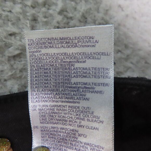 NYDJ Not Your Daughters Jeans 14 Black Lift x Tuck Technology Stretch - Picture 9 of 11